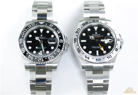 rolex gmt vs explorer ii